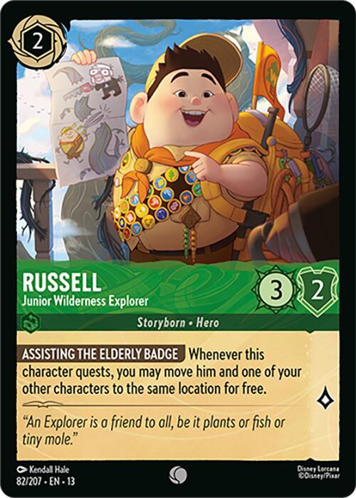 Russell - Junior Wilderness Explorer (82/207) [Attack of the Vine!] | Red Claw Gaming