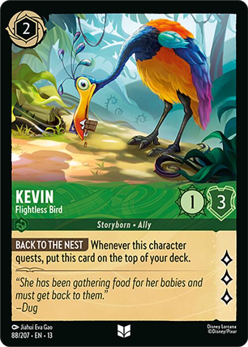 Kevin - Flightless Bird (88/207) [Attack of the Vine!] | Red Claw Gaming