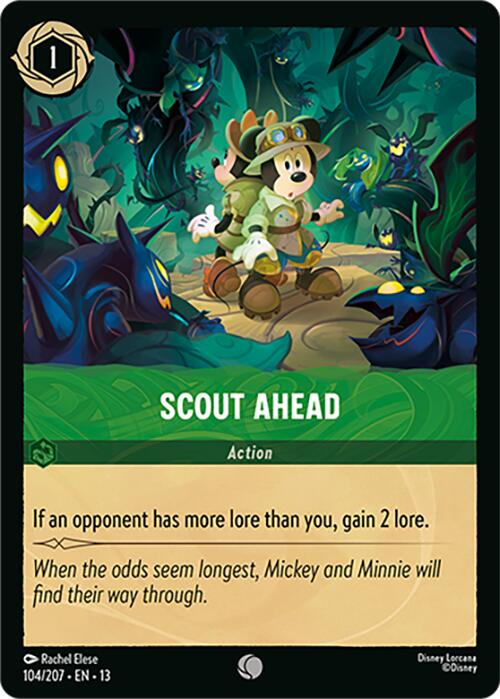 Scout Ahead (104/207) [Attack of the Vine!] | Red Claw Gaming