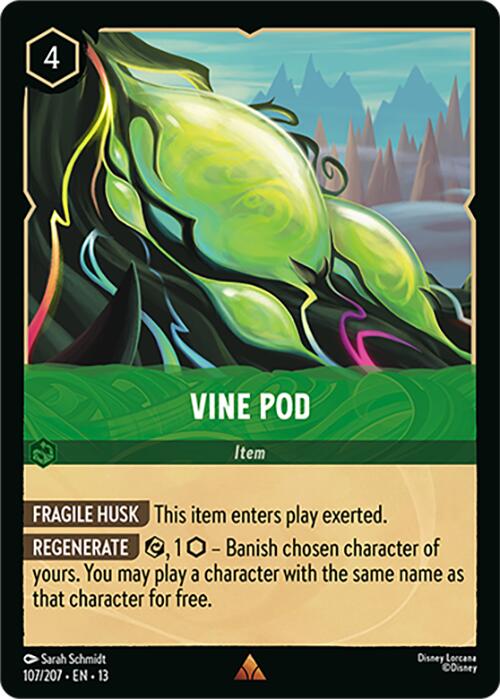 Vine Pod (107/207) [Attack of the Vine!] | Red Claw Gaming
