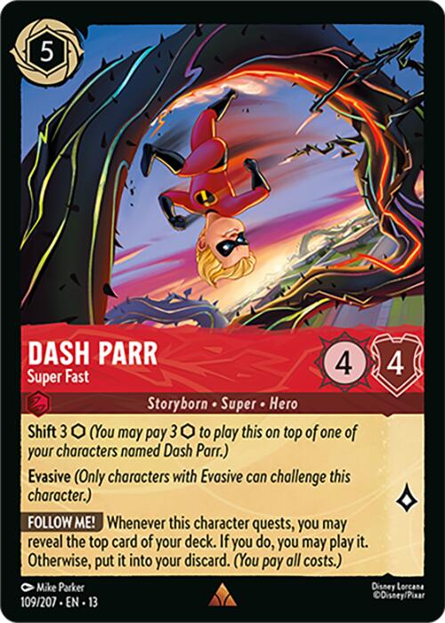 Dash Parr - Super Fast (109/207) [Attack of the Vine!] | Red Claw Gaming