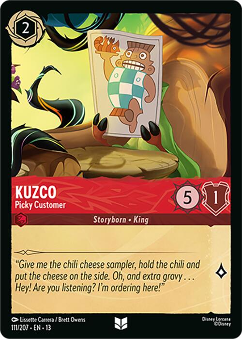 Kuzco - Picky Customer (111/204) [Attack of the Vine!] | Red Claw Gaming
