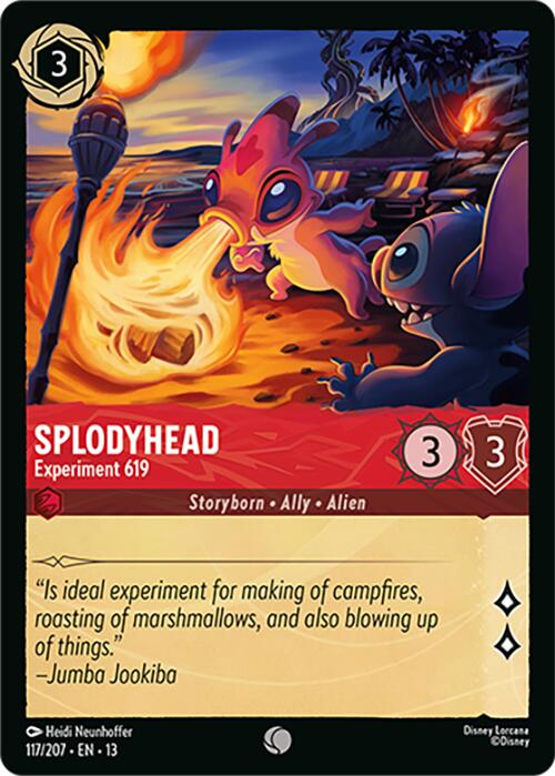 Splodyhead - Experiment 619 (117/207) [Attack of the Vine!] | Red Claw Gaming