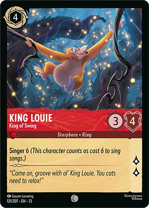 King Louie - King of Swing (121/207) [Attack of the Vine!] | Red Claw Gaming
