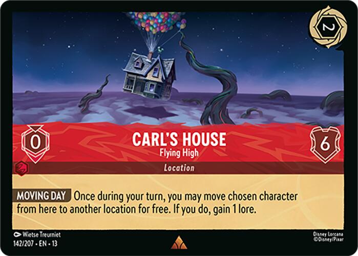 Carl's House - Flying High (142/207) [Attack of the Vine!] | Red Claw Gaming