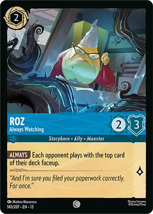 Roz - Always Watching (145/207) [Attack of the Vine!] | Red Claw Gaming