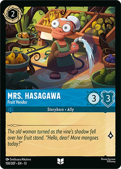 Mrs. Hasagawa - Fruit Vendor (150/207) [Attack of the Vine!] | Red Claw Gaming