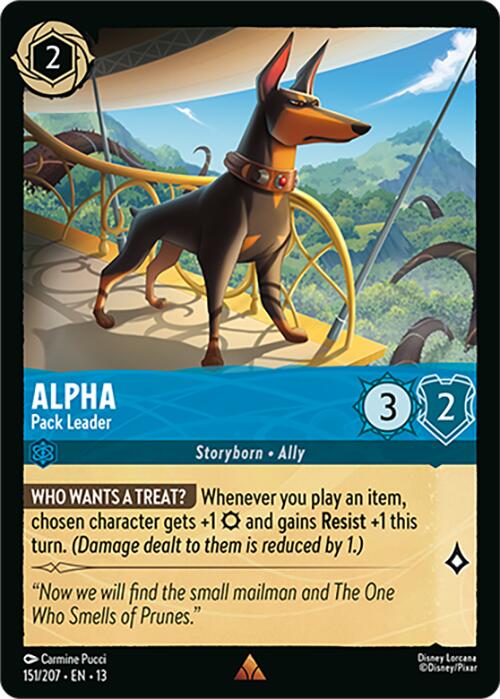 Alpha - Pack Leader (151/207) [Attack of the Vine!] | Red Claw Gaming
