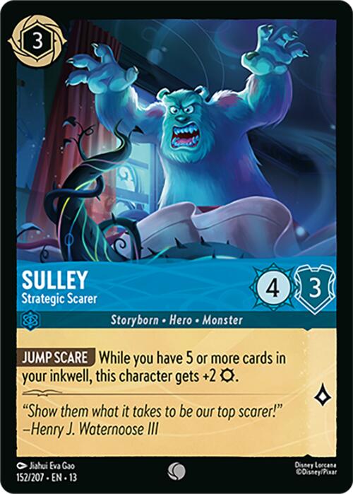 Sulley - Strategic Scarer (152/207) [Attack of the Vine!] | Red Claw Gaming