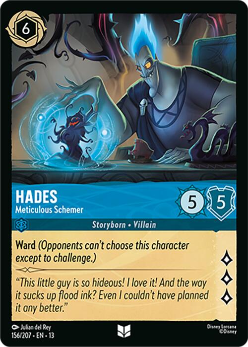 Hades - Meticulous Schemer (156/207) [Attack of the Vine!] | Red Claw Gaming