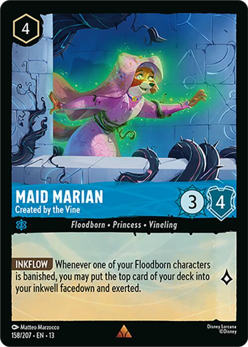 Maid Marian - Created by the Vine (158/204) [Attack of the Vine!] | Red Claw Gaming