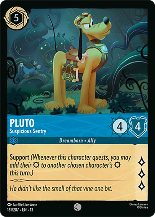 Pluto - Suspicious Sentry (161/207) [Attack of the Vine!] | Red Claw Gaming