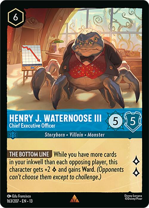 Henry J. Waternoose III - Chief Executive Officer (163/207) [Attack of the Vine!] | Red Claw Gaming
