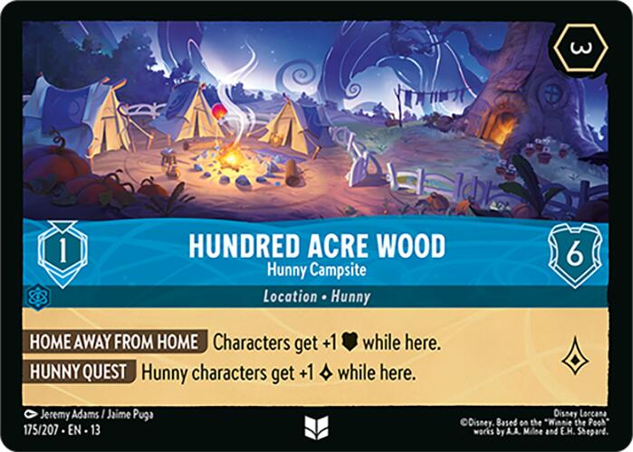 Hundred Acre Wood - Hunny Campsite (175/207) [Attack of the Vine!] | Red Claw Gaming