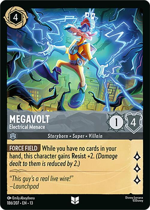 Megavolt - Electrical Menace (186/207) [Attack of the Vine!] | Red Claw Gaming