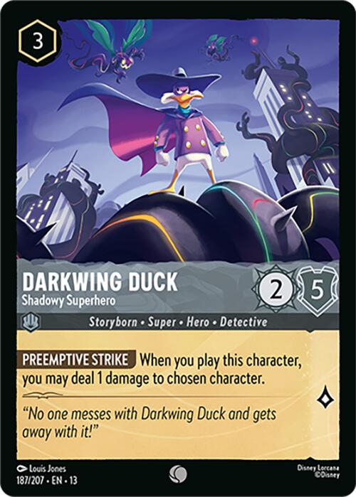 Darkwing Duck - Shadowy Superhero (187/207) [Attack of the Vine!] | Red Claw Gaming