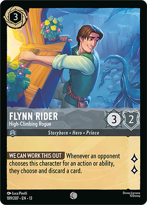Flynn Rider - High-Climbing Rogue (189/207) [Attack of the Vine!] | Red Claw Gaming