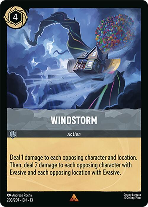 Windstorm (203/207) [Attack of the Vine!] | Red Claw Gaming