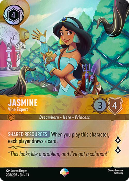 Jasmine - Vine Expert (Epic) (208/204) [Attack of the Vine!] | Red Claw Gaming