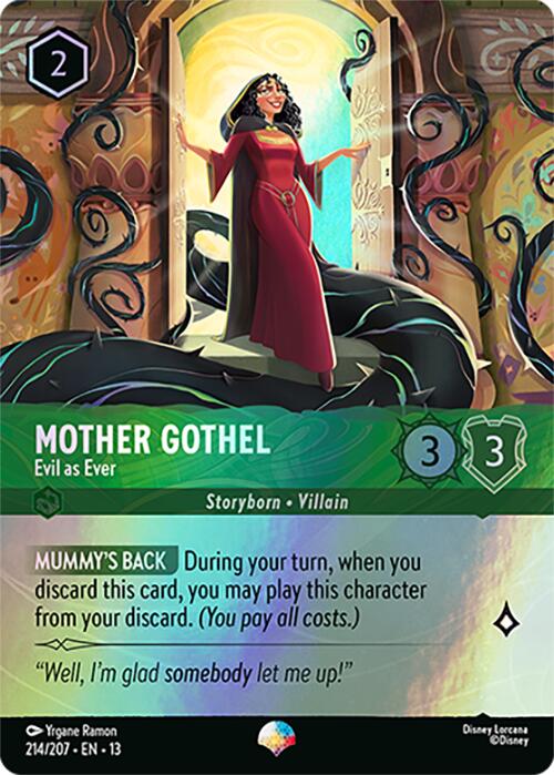 Mother Gothel - Evil as Ever (Epic) (214/204) [Attack of the Vine!] | Red Claw Gaming