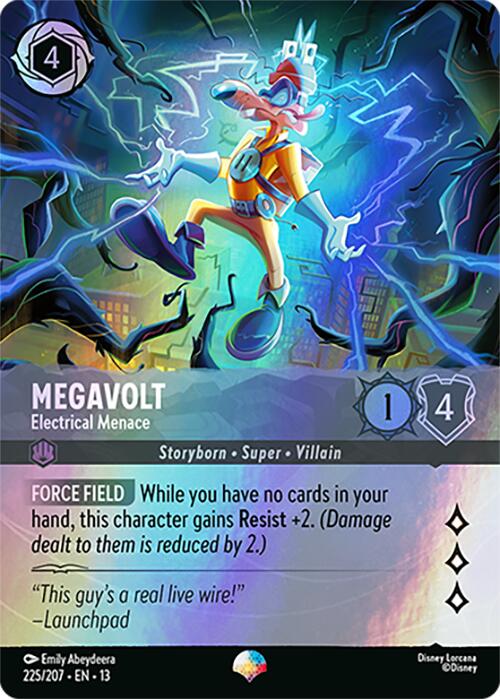 Megavolt - Electrical Menace (Epic) (225/204) [Attack of the Vine!] | Red Claw Gaming