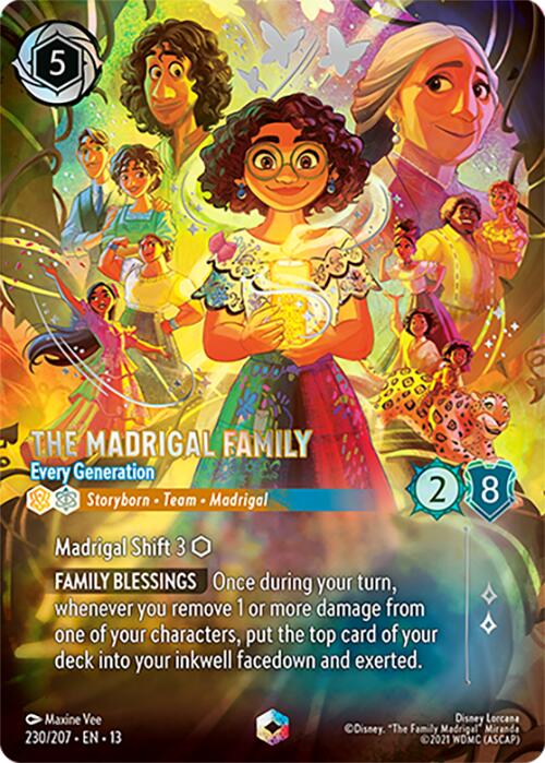 The Madrigal Family - Every Generation (Enchanted) (230/204) [Attack of the Vine!] | Red Claw Gaming