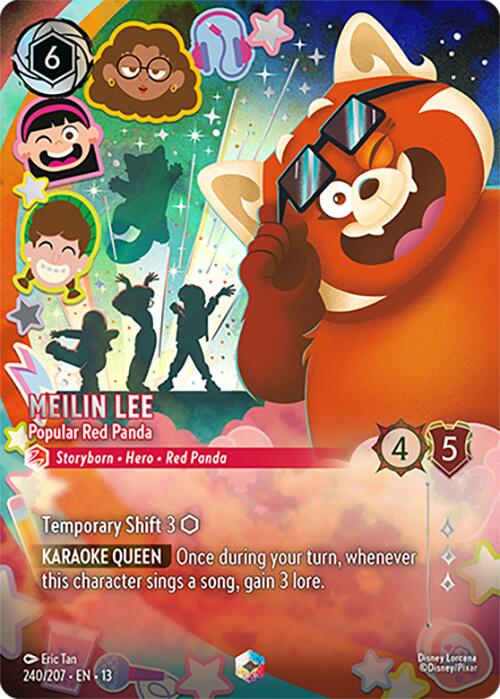 Meilin Lee - Popular Red Panda (Enchanted) (240/204) [Attack of the Vine!] | Red Claw Gaming