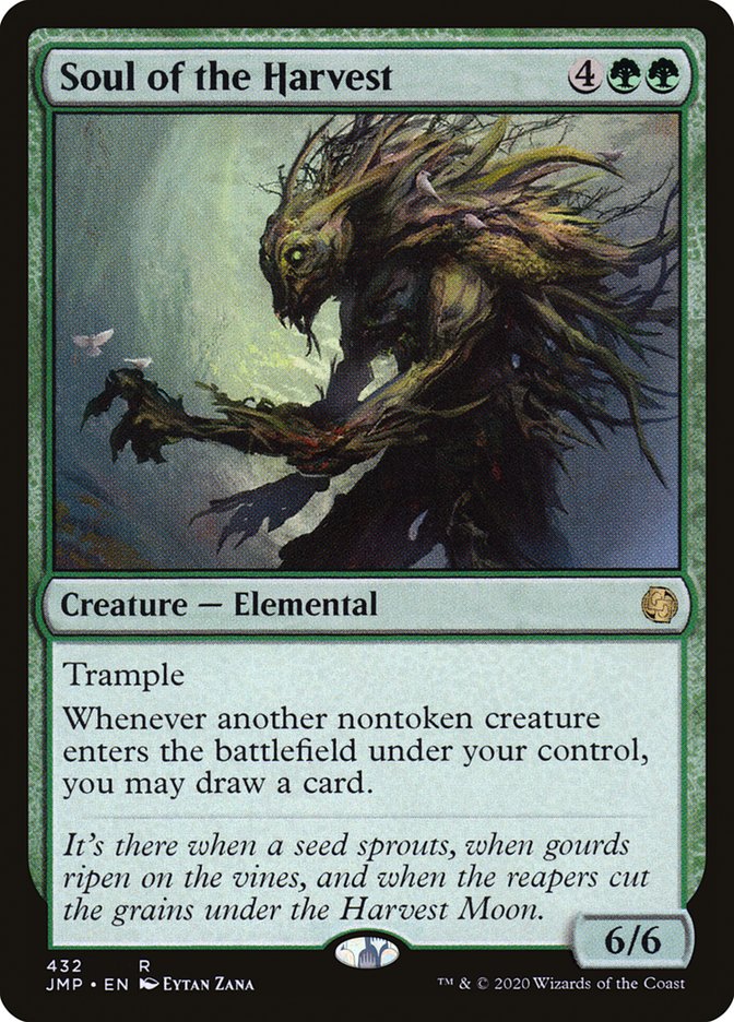 Soul of the Harvest [Jumpstart] MTG Single Magic: The Gathering | Red Claw Gaming
