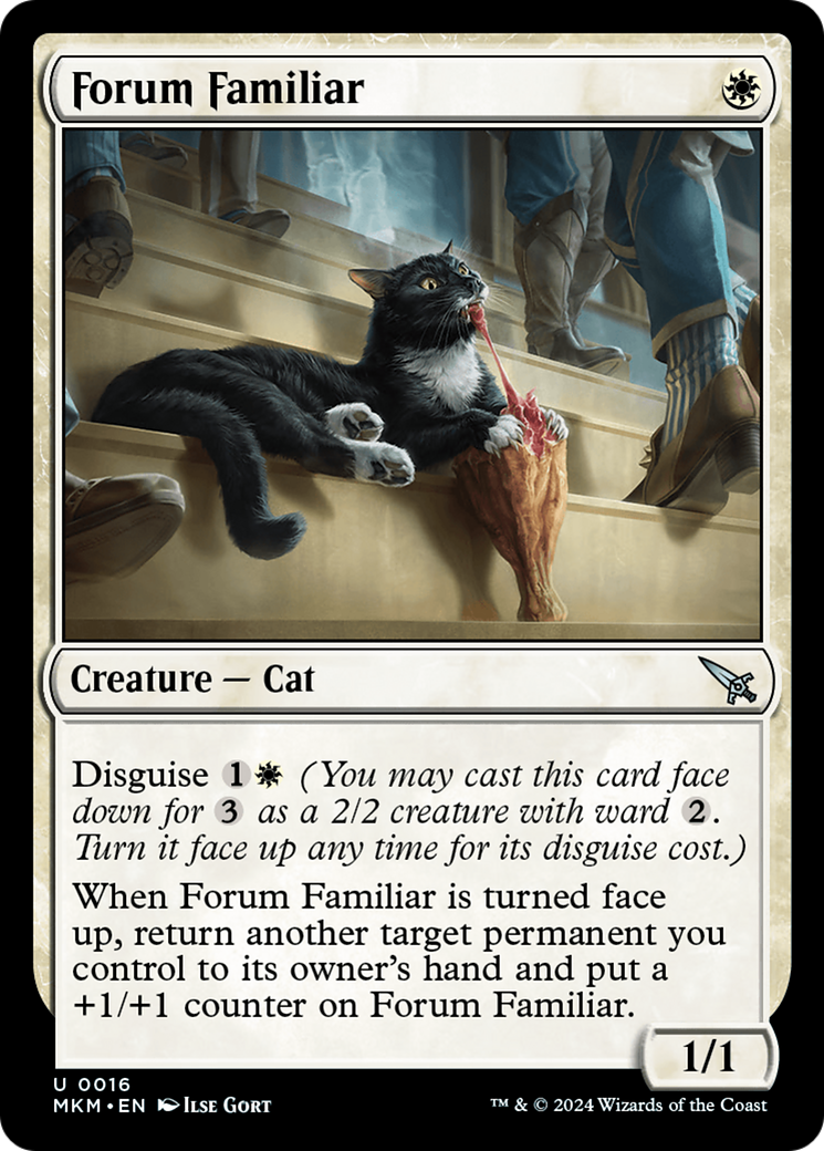 Forum Familiar [Murders at Karlov Manor] MTG Single Magic: The Gathering    | Red Claw Gaming