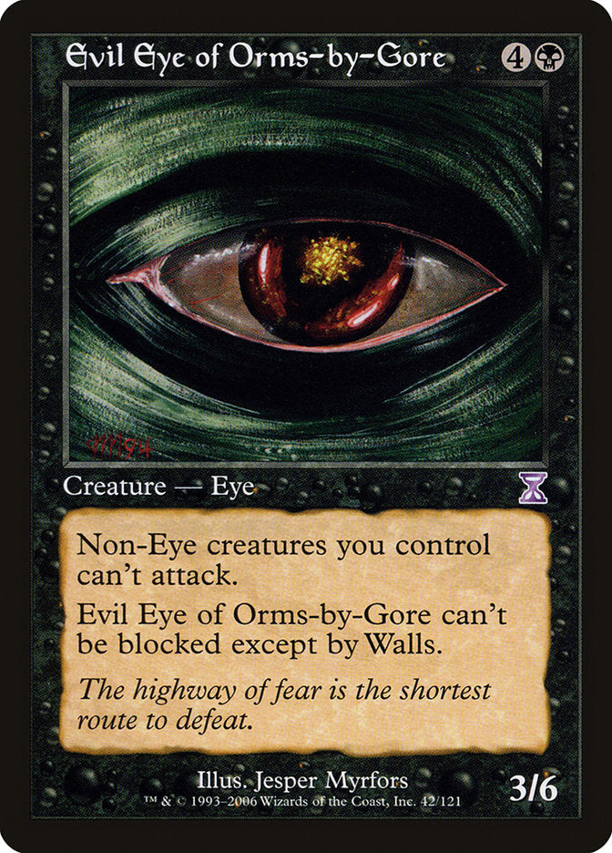Evil Eye of Orms-by-Gore [Time Spiral Timeshifted] MTG Single Magic: The Gathering | Red Claw Gaming