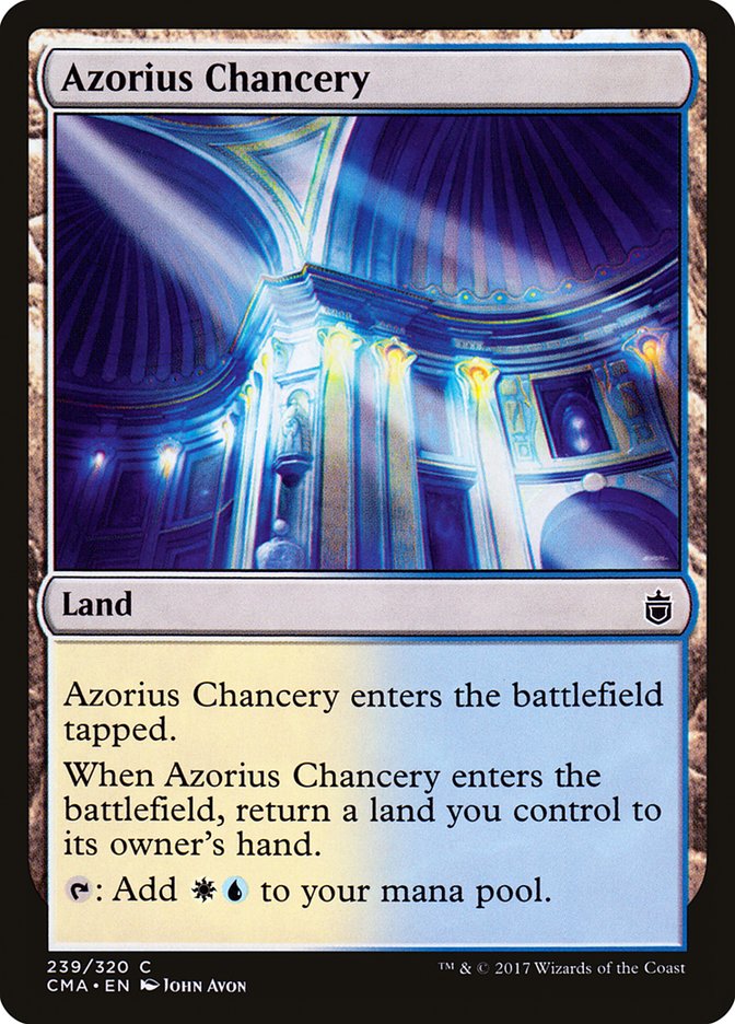 Azorius Chancery [Commander Anthology] MTG Single Magic: The Gathering | Red Claw Gaming
