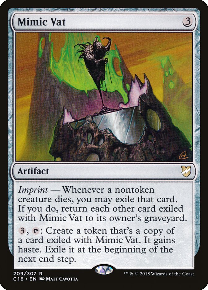 Mimic Vat [Commander 2018] MTG Single Magic: The Gathering | Red Claw Gaming