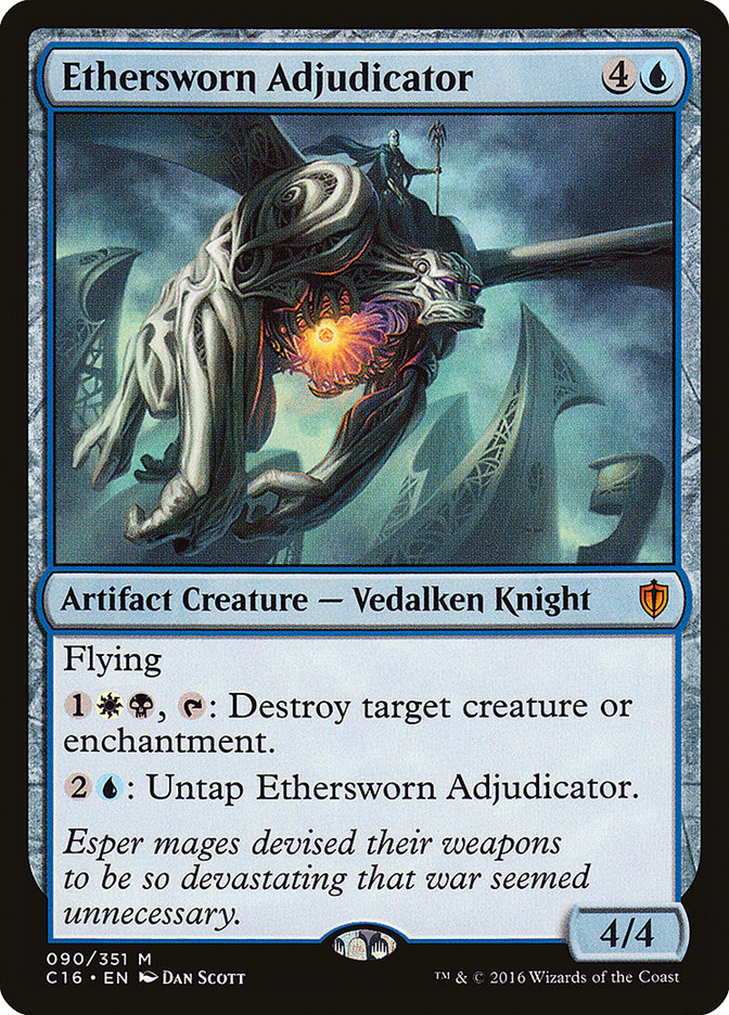 Ethersworn Adjudicator [Commander 2016] MTG Single Magic: The Gathering | Red Claw Gaming