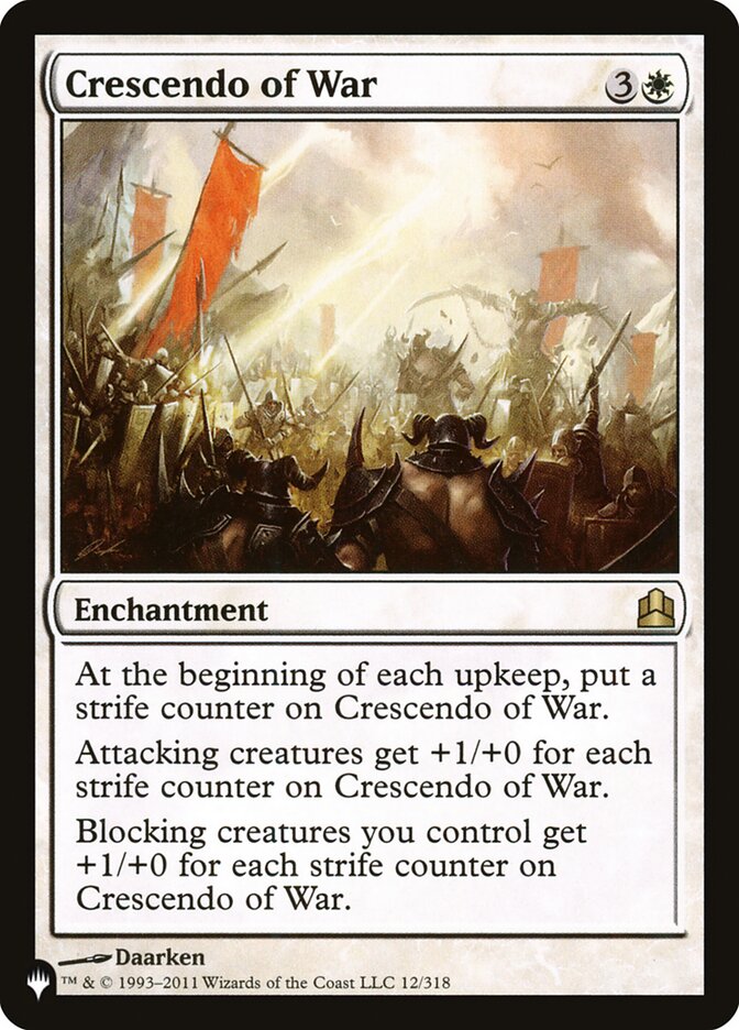 Crescendo of War [The List] MTG Single Magic: The Gathering | Red Claw Gaming
