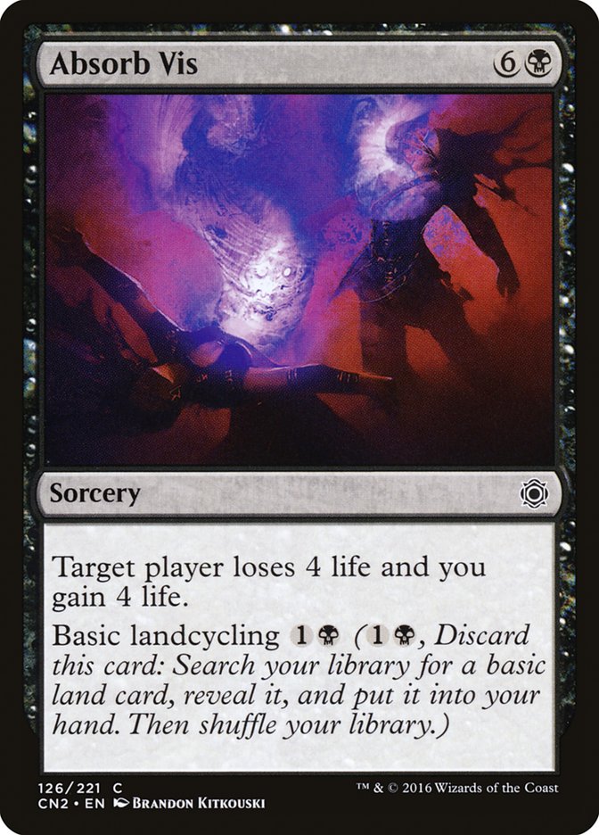Absorb Vis [Conspiracy: Take the Crown] MTG Single Magic: The Gathering | Red Claw Gaming