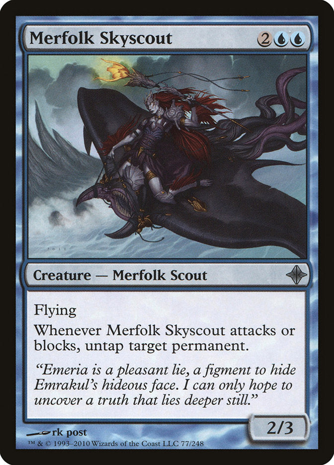 Merfolk Skyscout [Rise of the Eldrazi] MTG Single Magic: The Gathering | Red Claw Gaming