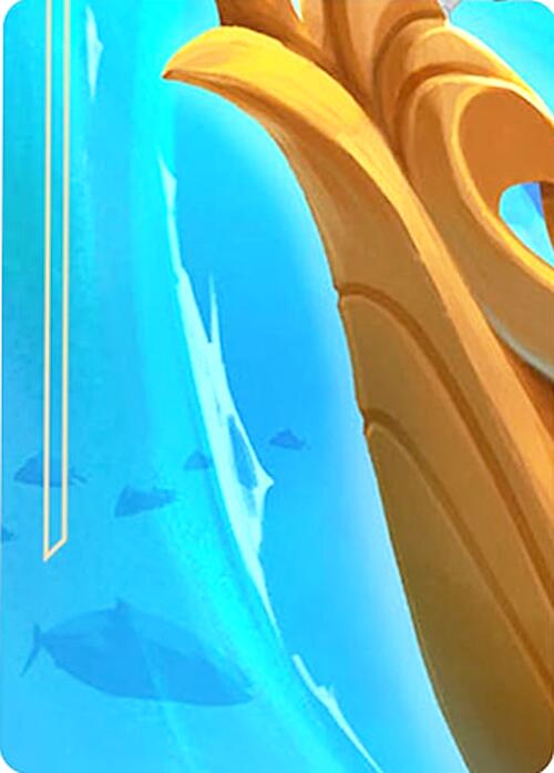 Azurite Sea Puzzle Insert (Middle Left) [Azurite Sea] Lorcana Single Disney | Red Claw Gaming