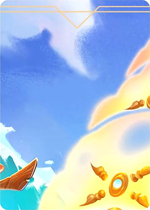 Azurite Sea Puzzle Insert (Middle Center) [Azurite Sea] Lorcana Single Disney | Red Claw Gaming