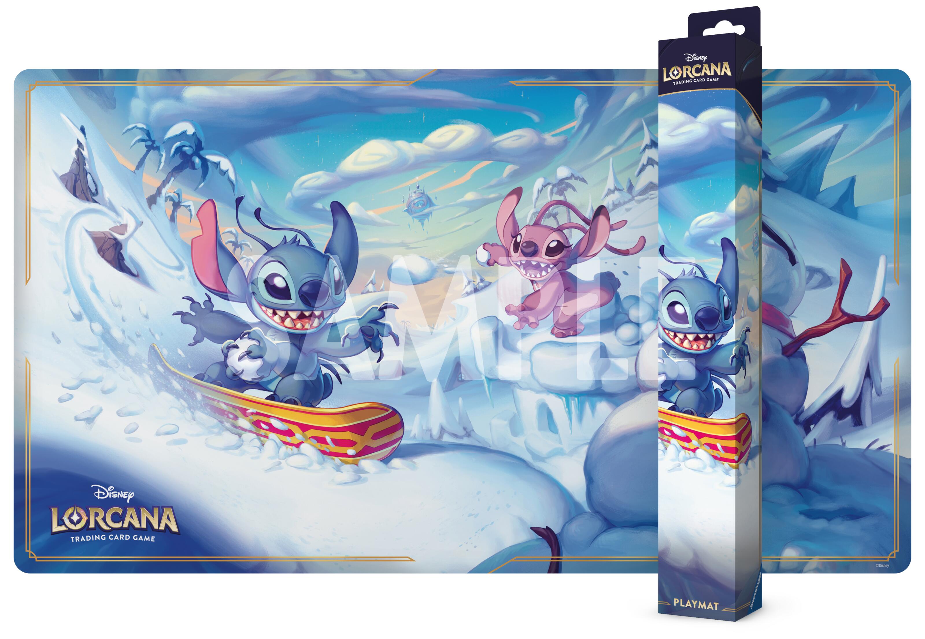Playmat (Stitch - Carefree Snowboarder) Lorcana Sealed Disney | Red Claw Gaming