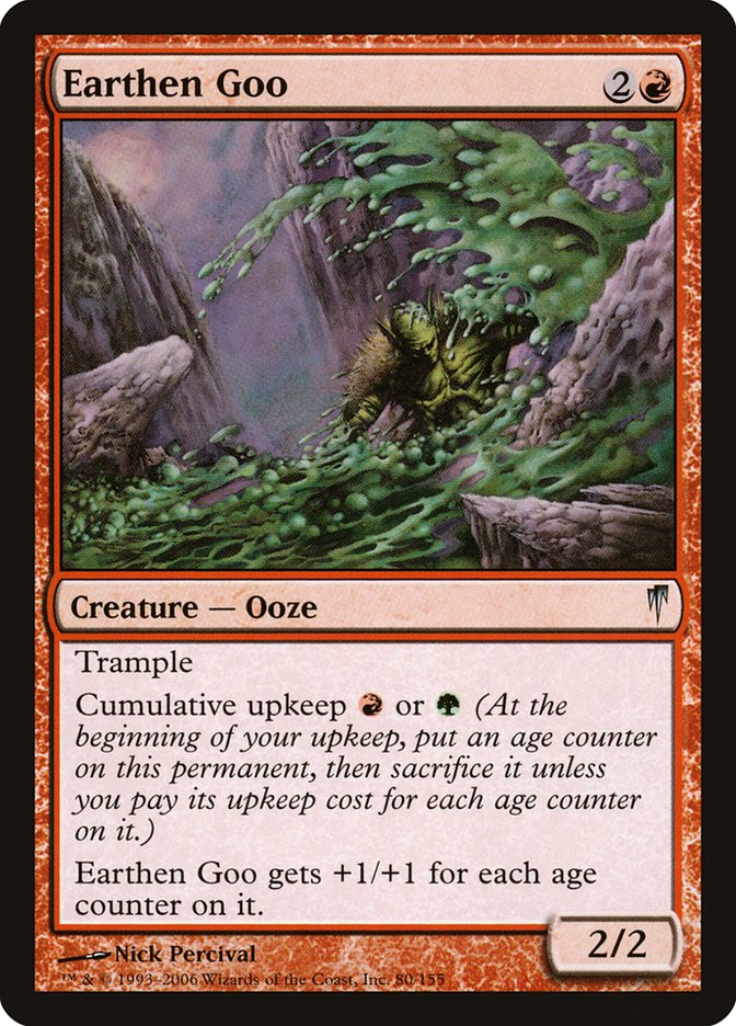 Earthen Goo [Coldsnap] MTG Single Magic: The Gathering | Red Claw Gaming