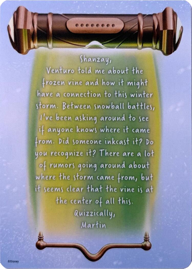 Winterspell Lore Card (8 of 9) [Winterspell] | Red Claw Gaming