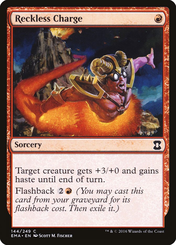 Reckless Charge [Eternal Masters] MTG Single Magic: The Gathering | Red Claw Gaming