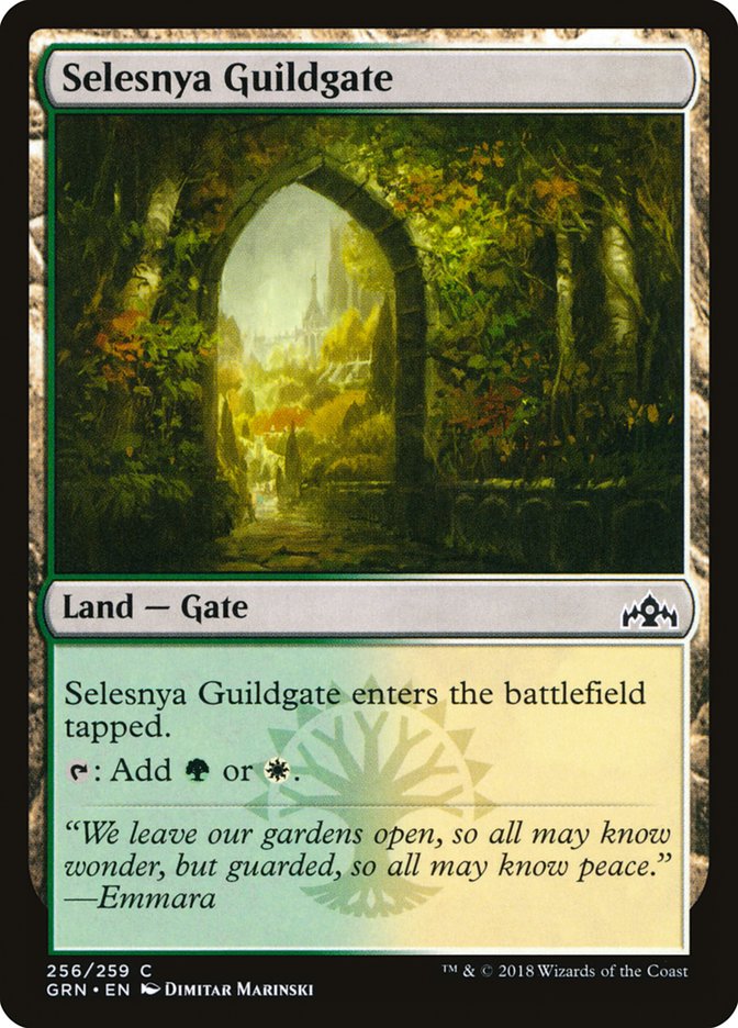 Selesnya Guildgate (256/259) [Guilds of Ravnica] MTG Single Magic: The Gathering | Red Claw Gaming