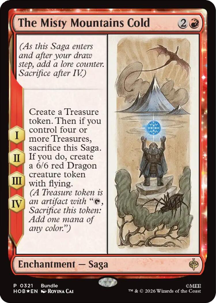 The Misty Mountains Cold [The Hobbit Promos] | Red Claw Gaming