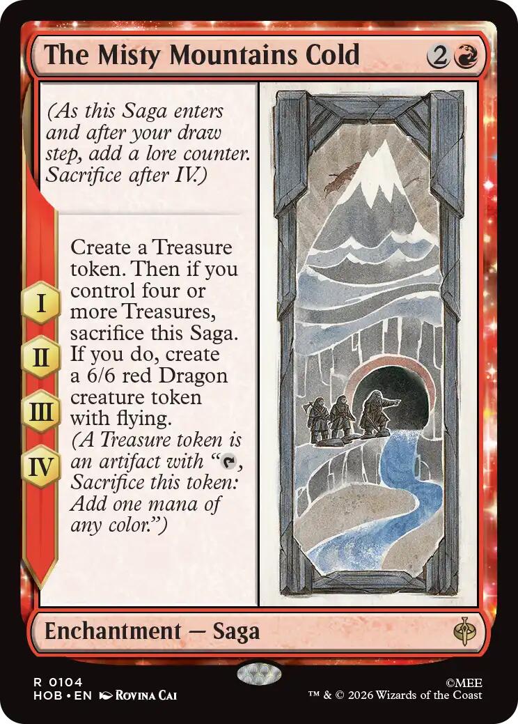 The Misty Mountain Cold [The Hobbit] MTG Single Magic: The Gathering | Red Claw Gaming