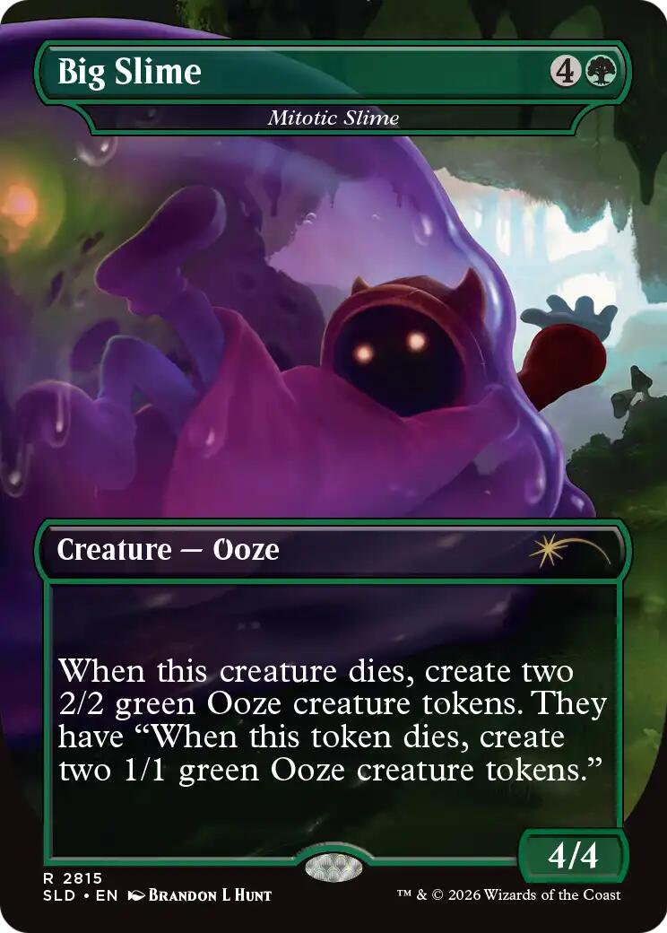 Big Slime - Mitotic Slime [Secret Lair Drop Series] MTG Single Magic: The Gathering | Red Claw Gaming