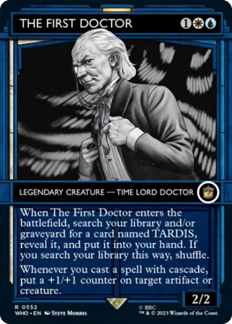 The First Doctor (Showcase) [Doctor Who] MTG Single Magic: The Gathering | Red Claw Gaming