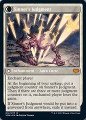 Faithbound Judge // Sinner's Judgment [Innistrad: Crimson Vow] MTG Single Magic: The Gathering | Red Claw Gaming