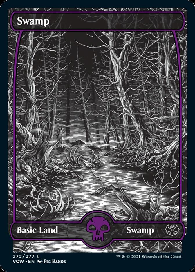 Swamp (272) [Innistrad: Crimson Vow] MTG Single Magic: The Gathering | Red Claw Gaming