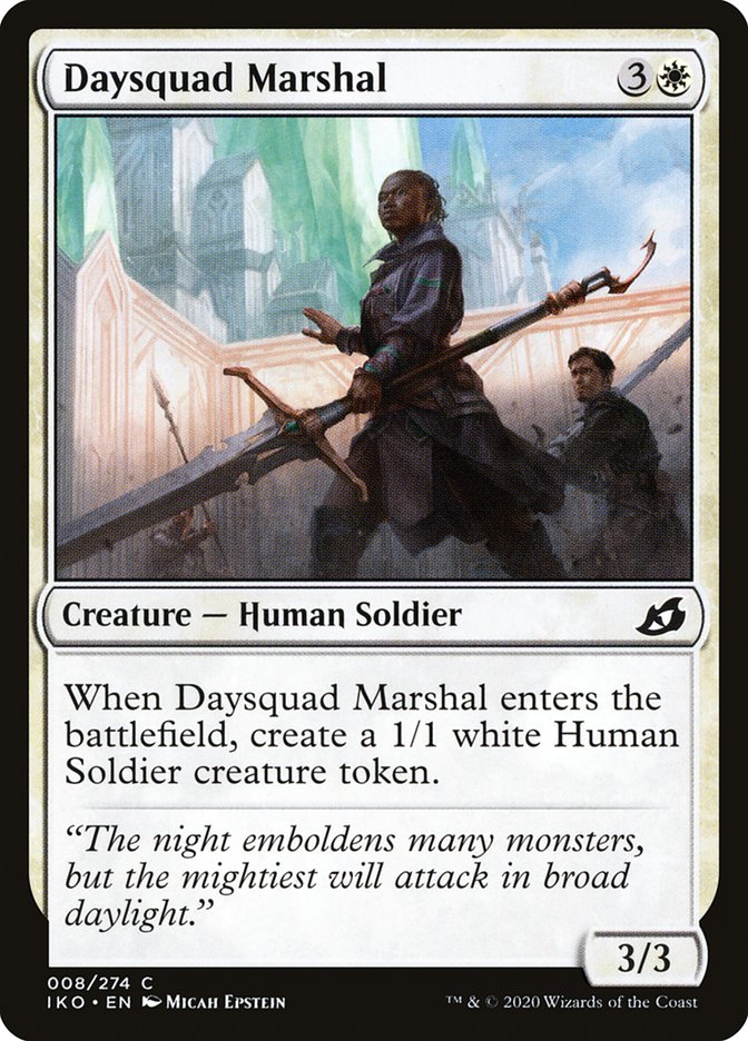 Daysquad Marshal [Ikoria: Lair of Behemoths] MTG Single Magic: The Gathering | Red Claw Gaming